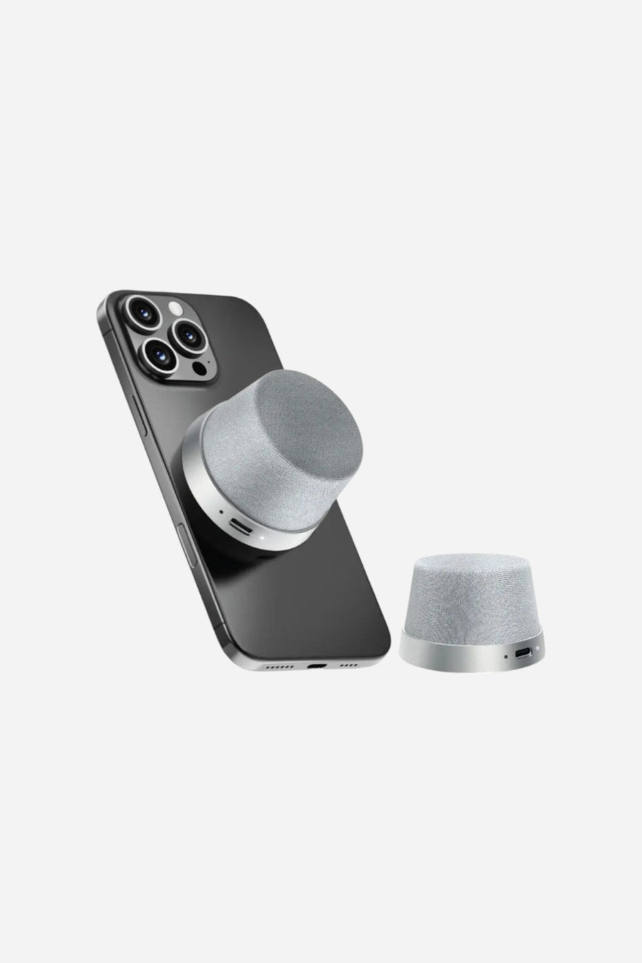 Magnetic Speaker & Phone Stand – flat lay