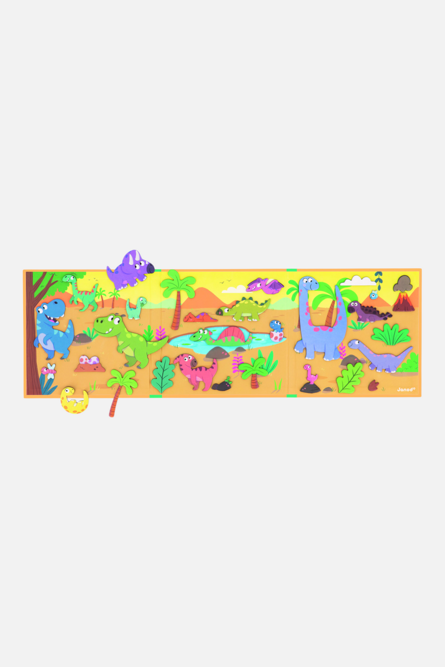 Magneti'stories Dinosaurs Children's Book – side view