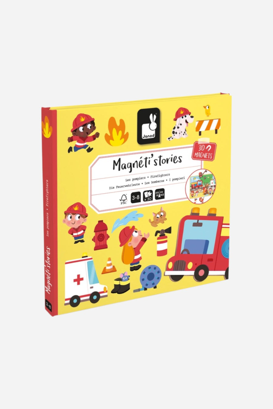 Magneti'stories - Firefighters – front view