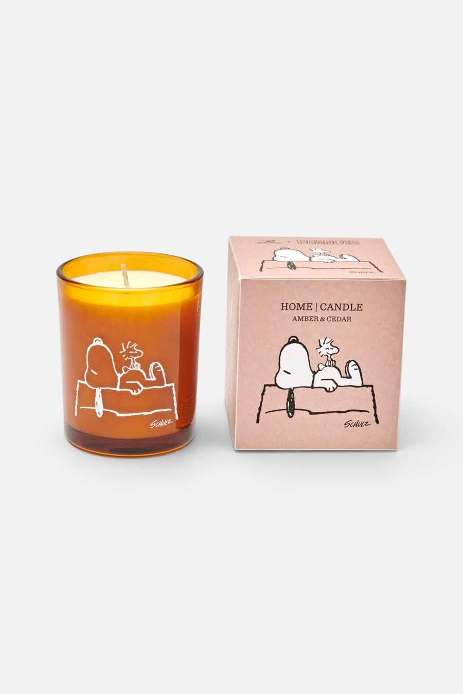 Magpie Peanuts Candle in Home – front view