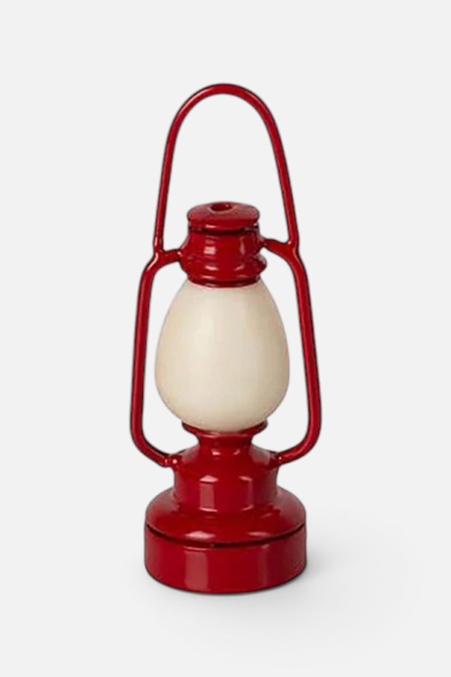 Maileg Vintage Lantern In Red – front view