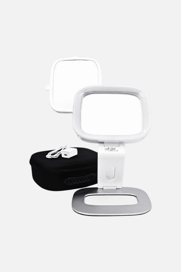 Makeup Mirror in White