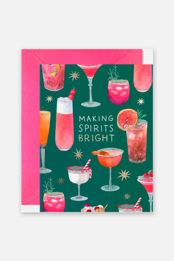 Making Spirits Bright Greeting Card