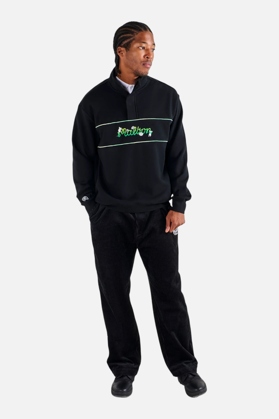 Malbon Golf Men's Grateful Dead Collegiate Sweatshirt – side view