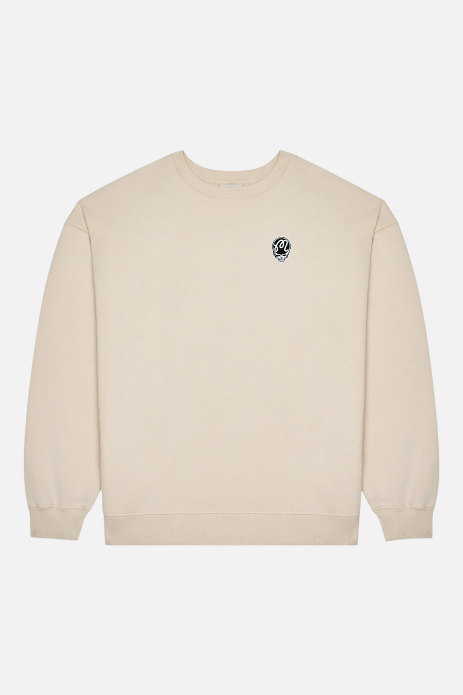 Malbon Golf Men's Grateful Dead Range Sweatshirt in Rainy Day – side view