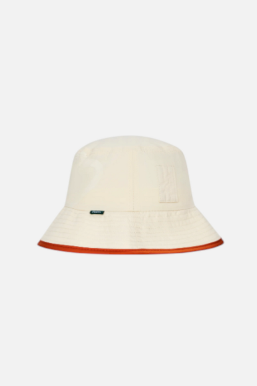 Malbon Golf Ripstop Bucket Hat in Cream – back view