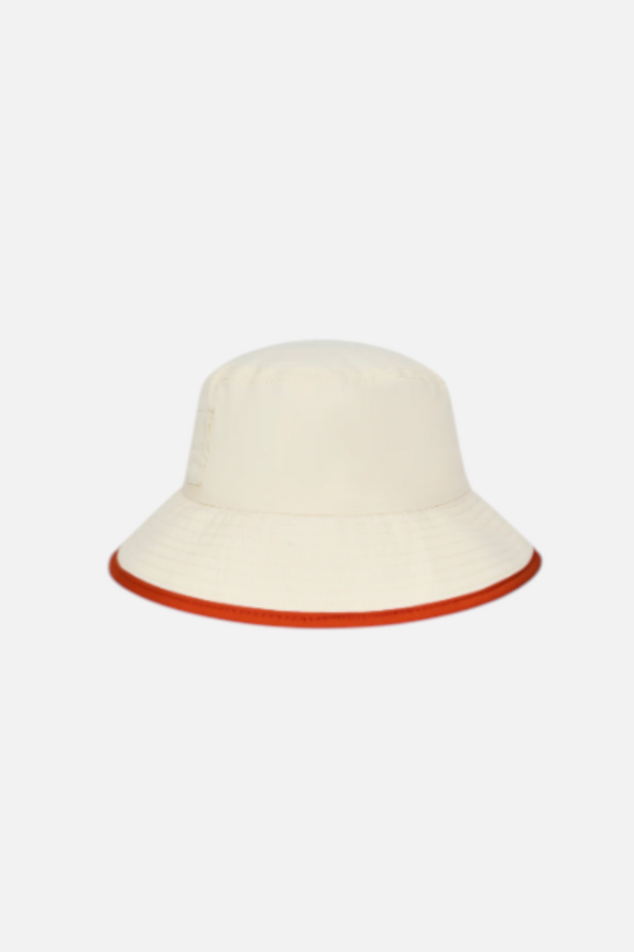 Malbon Golf Ripstop Bucket Hat in Cream – side view