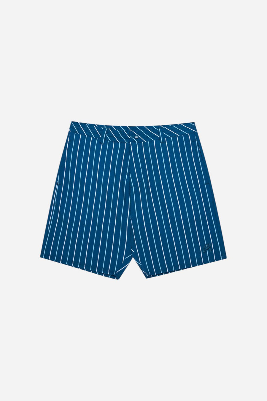 Malbon Golf Tonino Hybrid Short Printed in Ocean – front view
