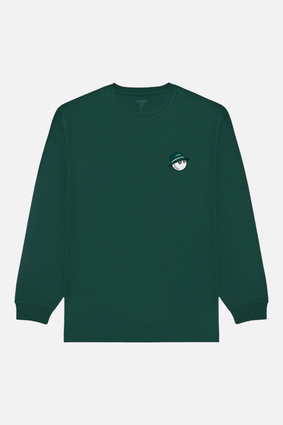 Malbon Gorse Cooper Tee in Forest – side view