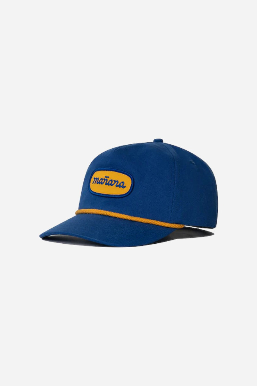 Manana Hat Co. Mono Blue Twill 5 Panel – back view