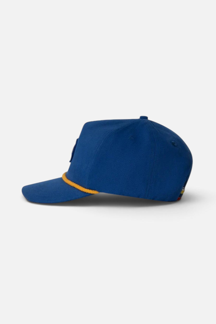 Manana Hat Co. Mono Blue Twill 5 Panel – side view