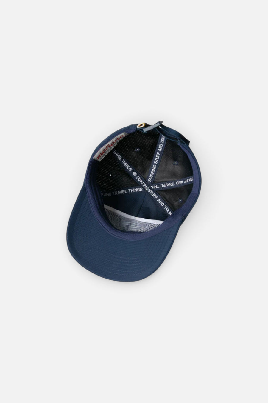 Manana Hat Co. Ocean Travel Hat - Blue – detail