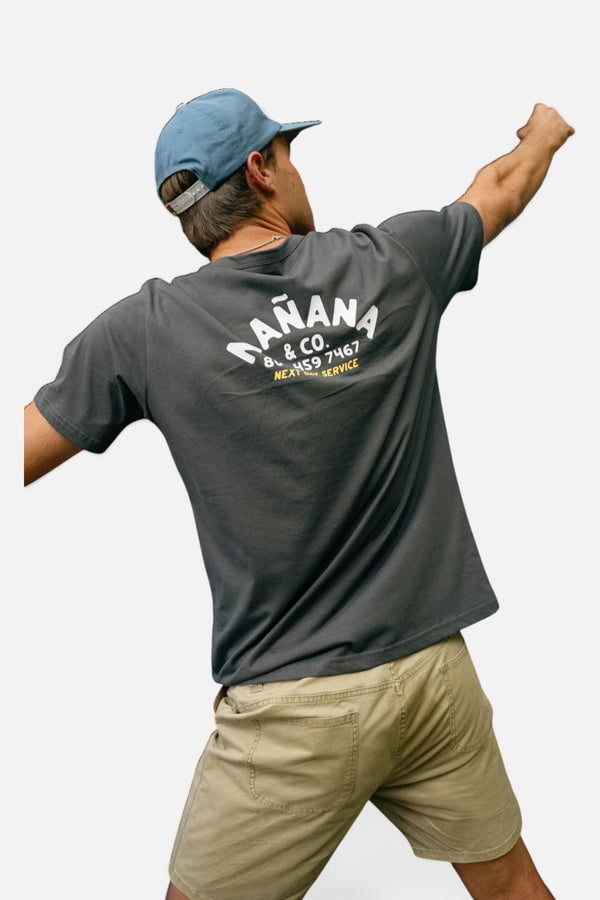 Manana Men's Shop Tee in Black