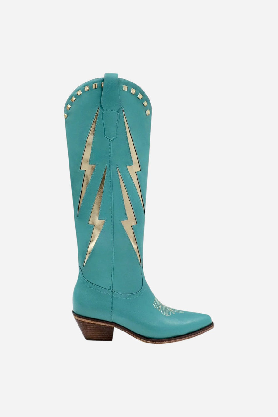Marfa Boots Lainey Turquoise – front view