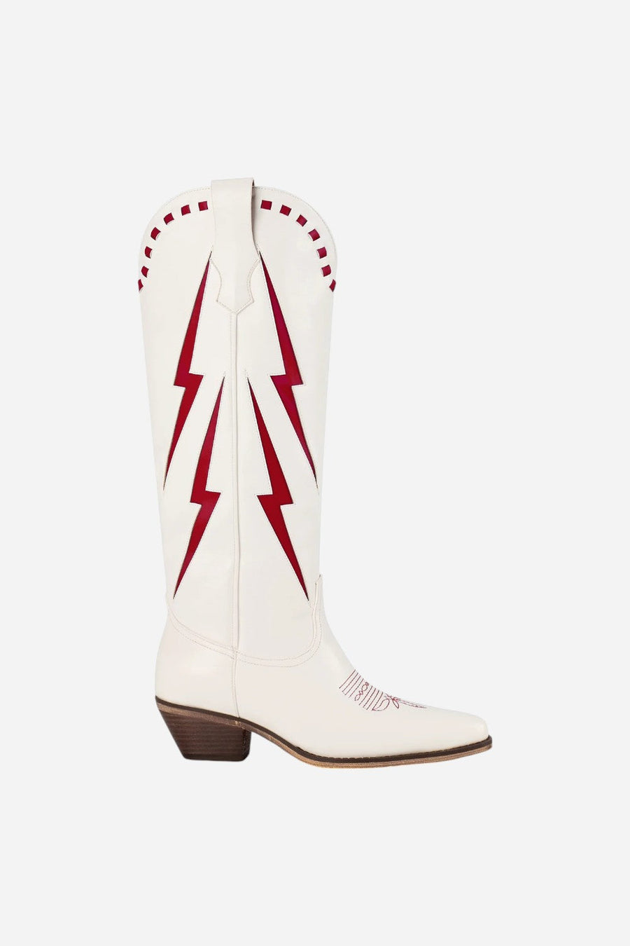 Marfa Boots The Grove Red – front view