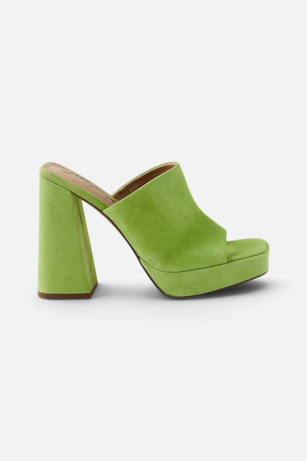 Margo Mules in Green Apple
