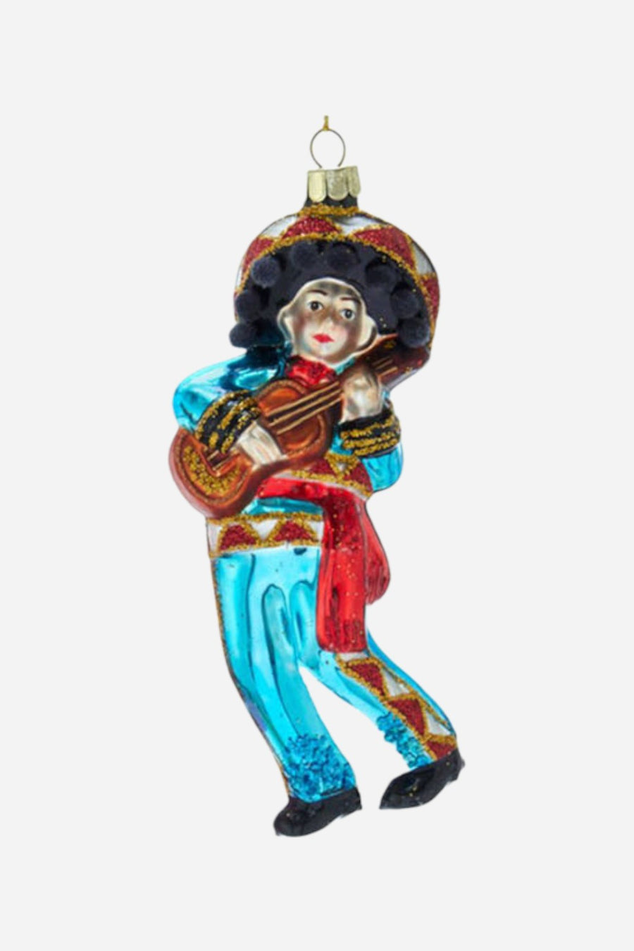Mariachi Guy Ornament – front view