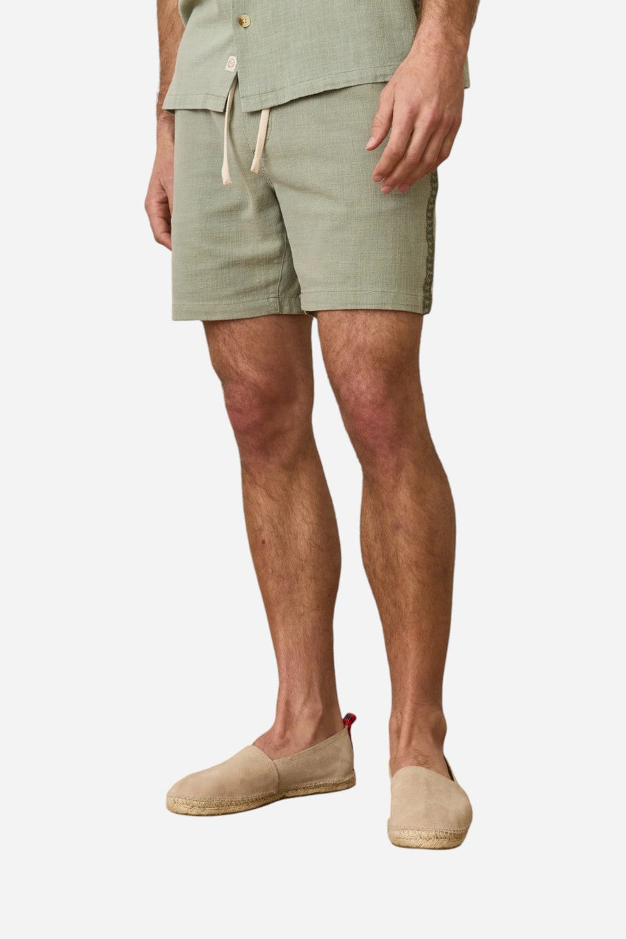 Marine Layer 6" Saturday Beach Short in Shadow – back view