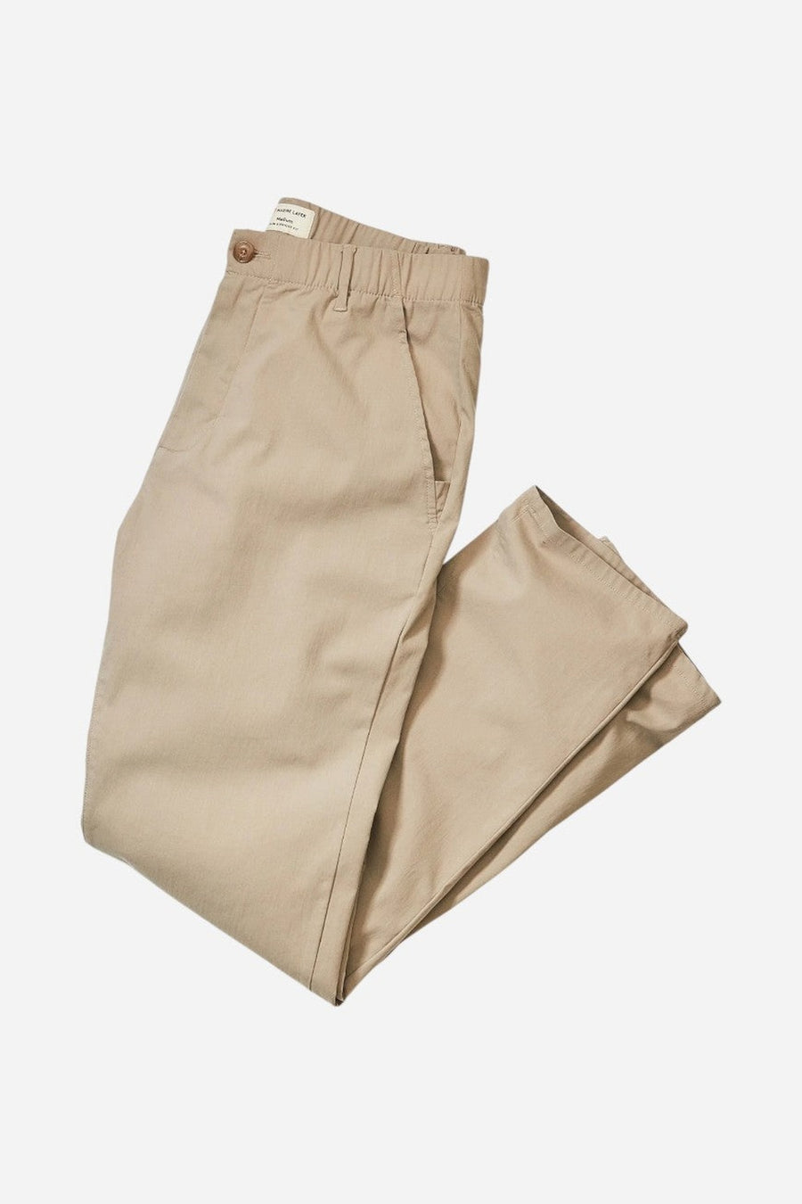 Marine Layer Saturday Breeze Chino in Vintage Khaki – side view