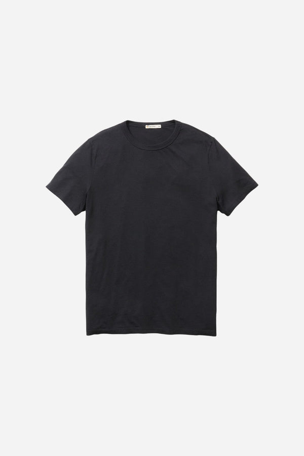 Marine Layer Signature Crew Tee in Black