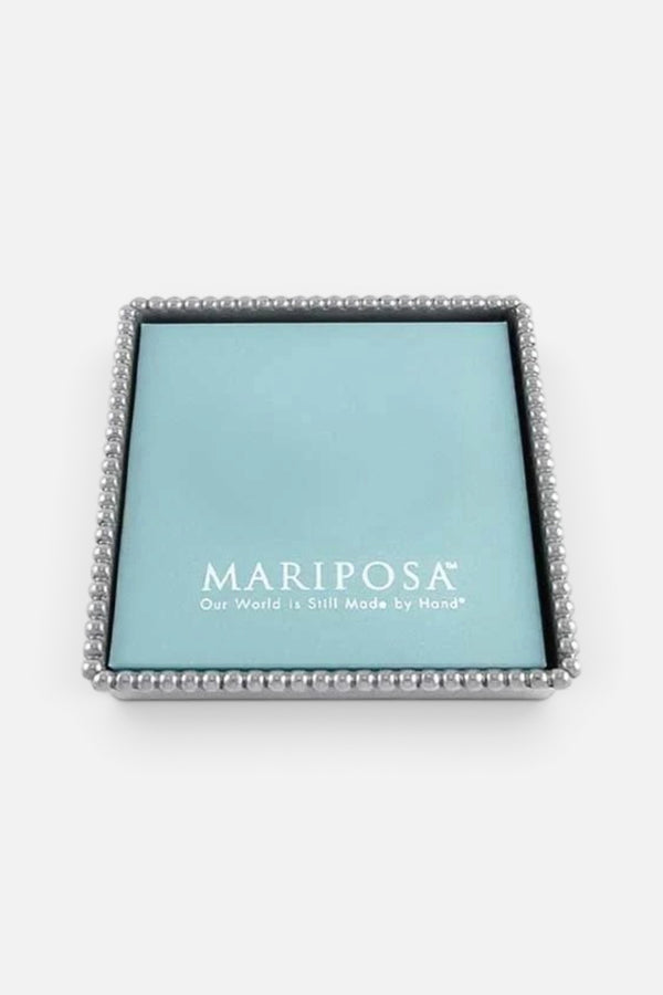 Mariposa Beaded Napkin Box