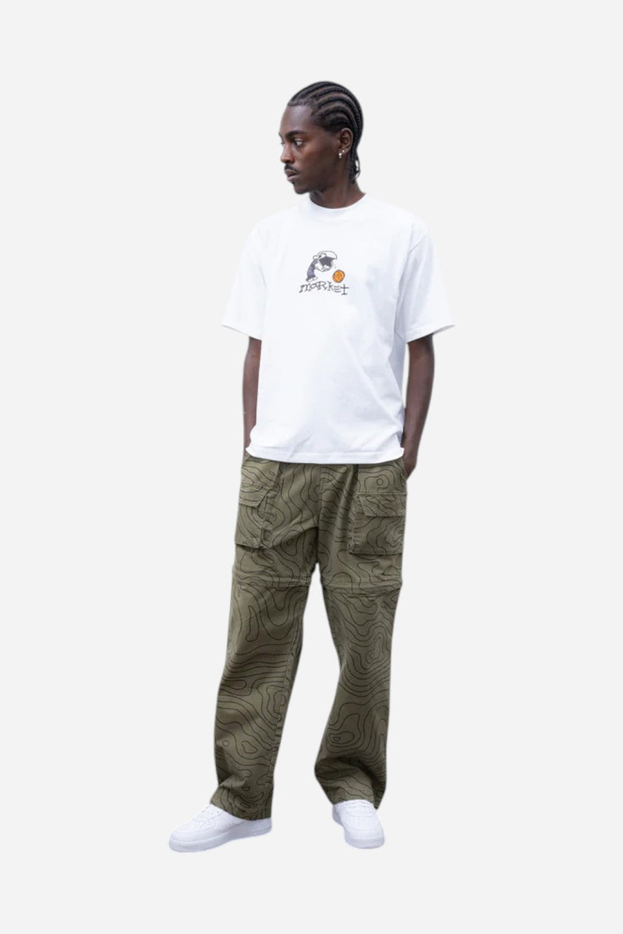 Market Business as Usual T-Shirt – side view