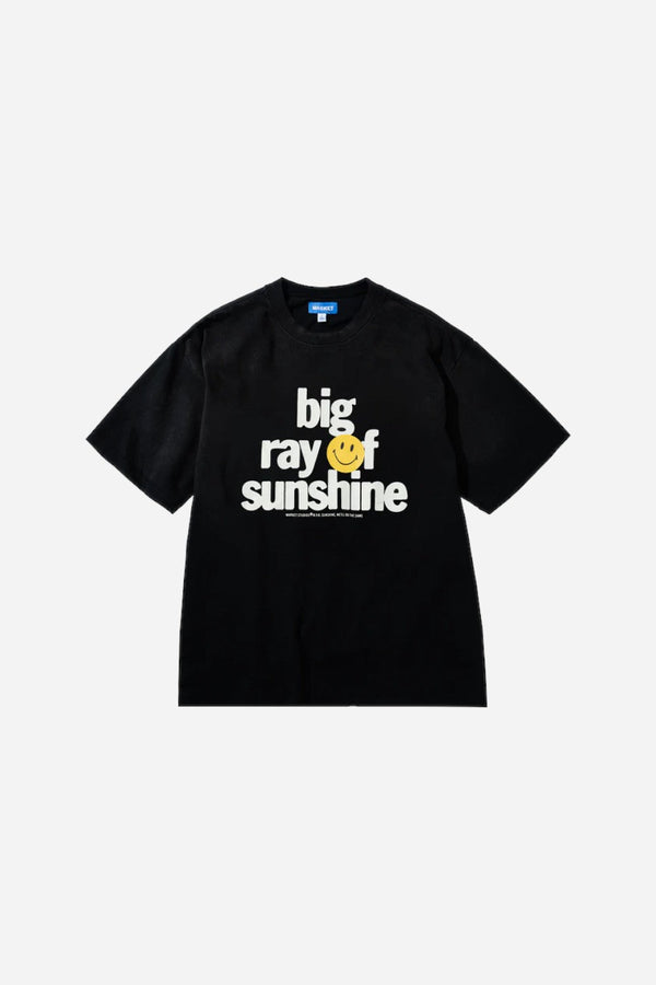 Market Smiley Sunshine T-Shirt in Jet Set Black