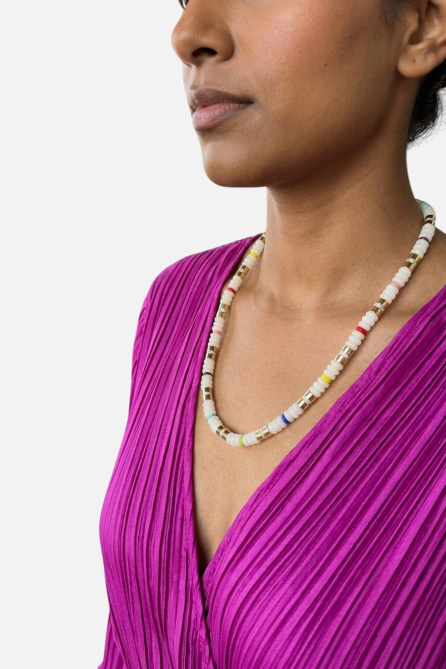 Martha Calvo Clarity Necklace – back view