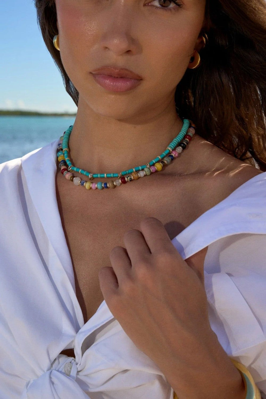 Martha Calvo Ella Necklace – back view