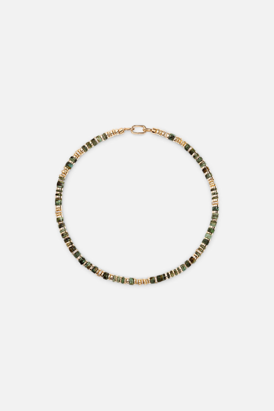 Martha Calvo Mara Necklace in African Turquoise – front view
