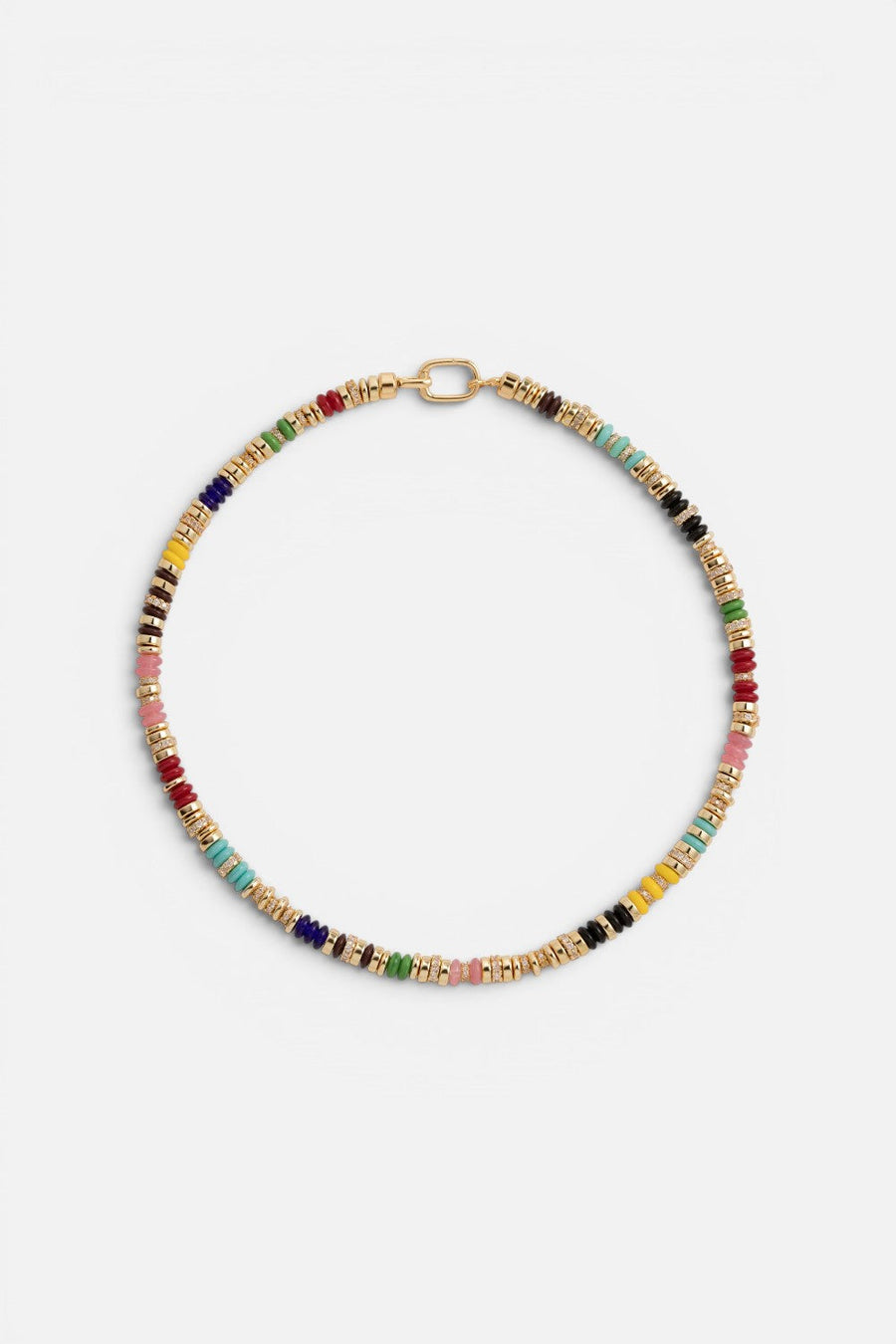 Martha Calvo Mosaic Necklace – front view