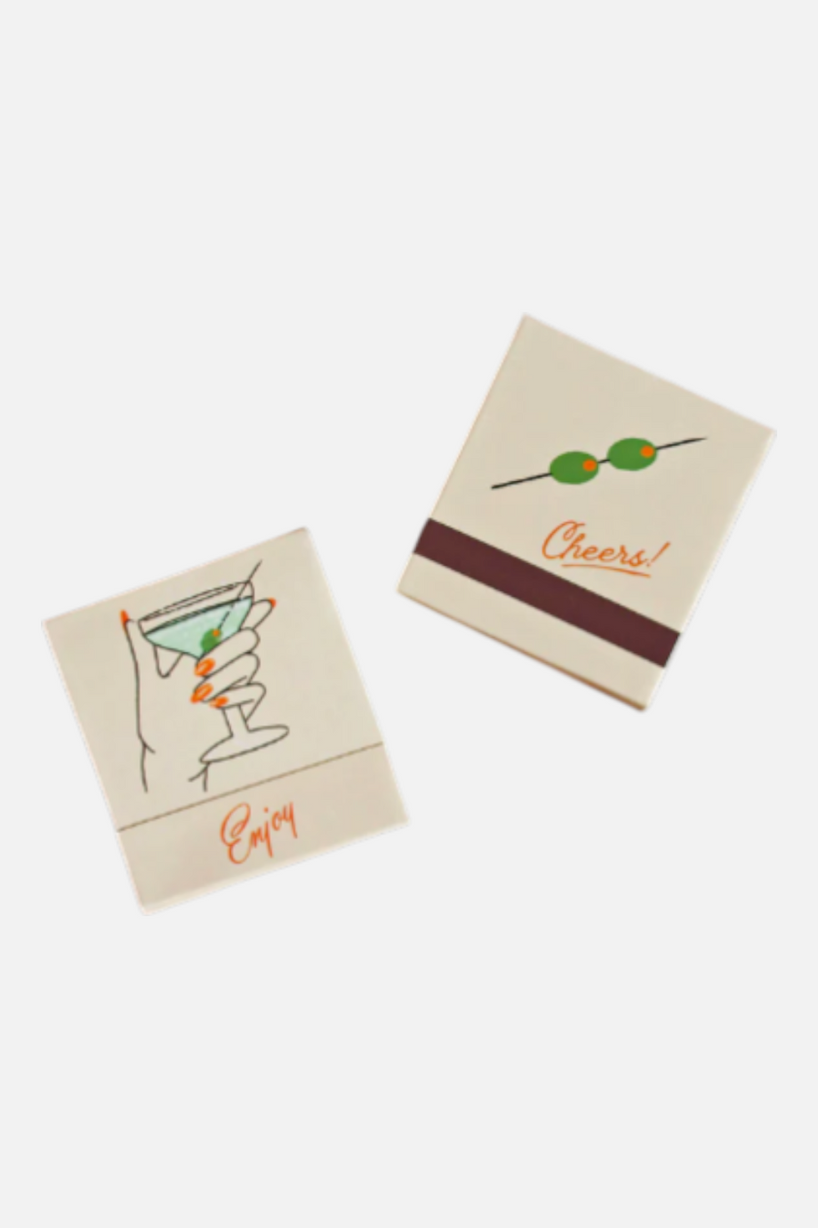 Martini Matchbook – front view