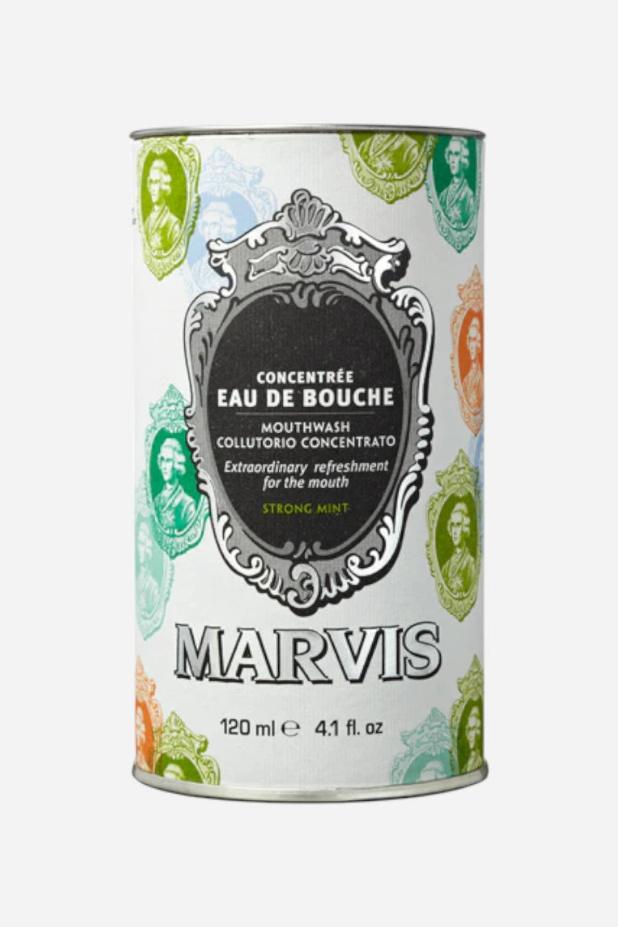 Marvis Mouthwash Concentrate - Strong Mint – back view