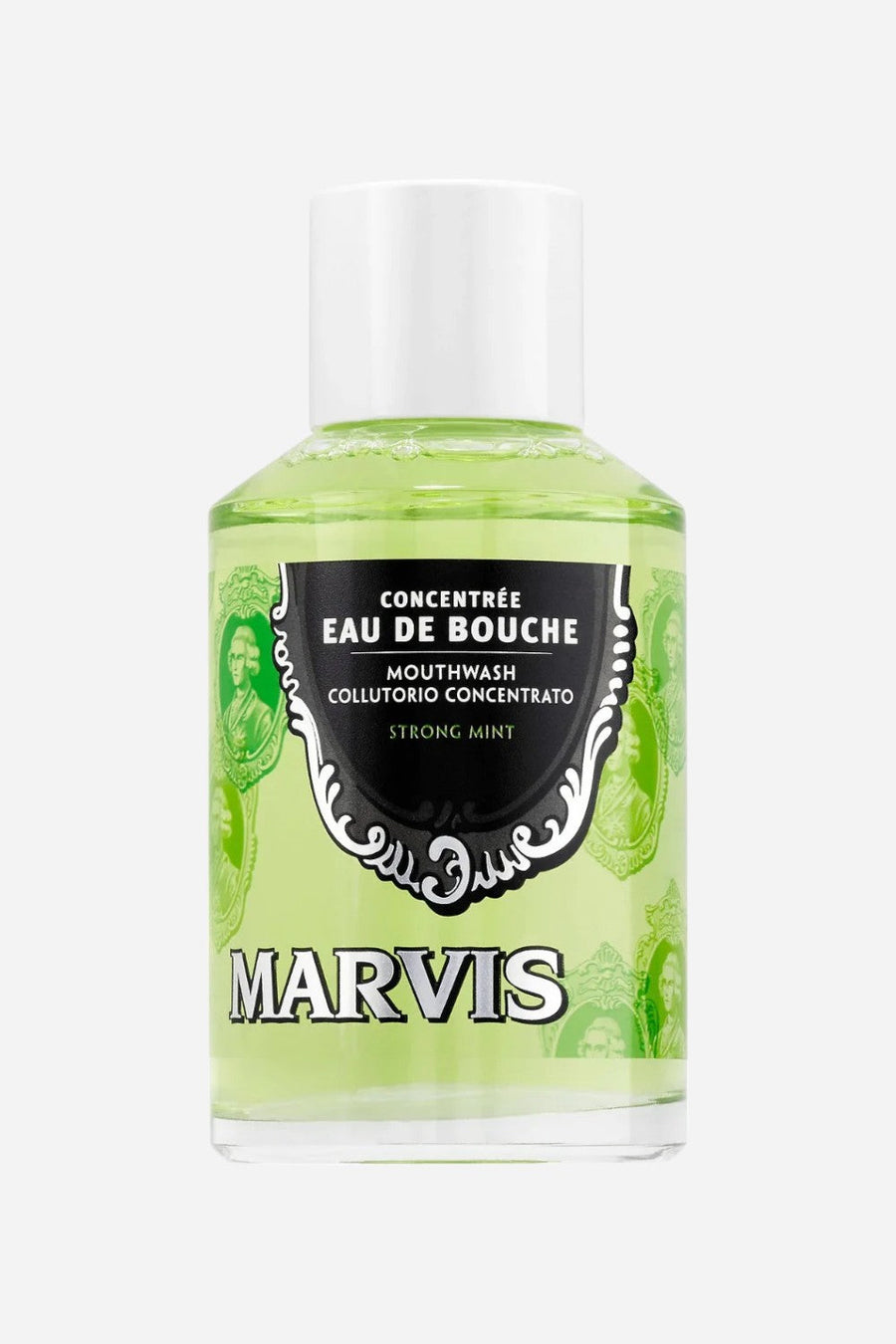 Marvis Mouthwash Concentrate - Strong Mint – side view