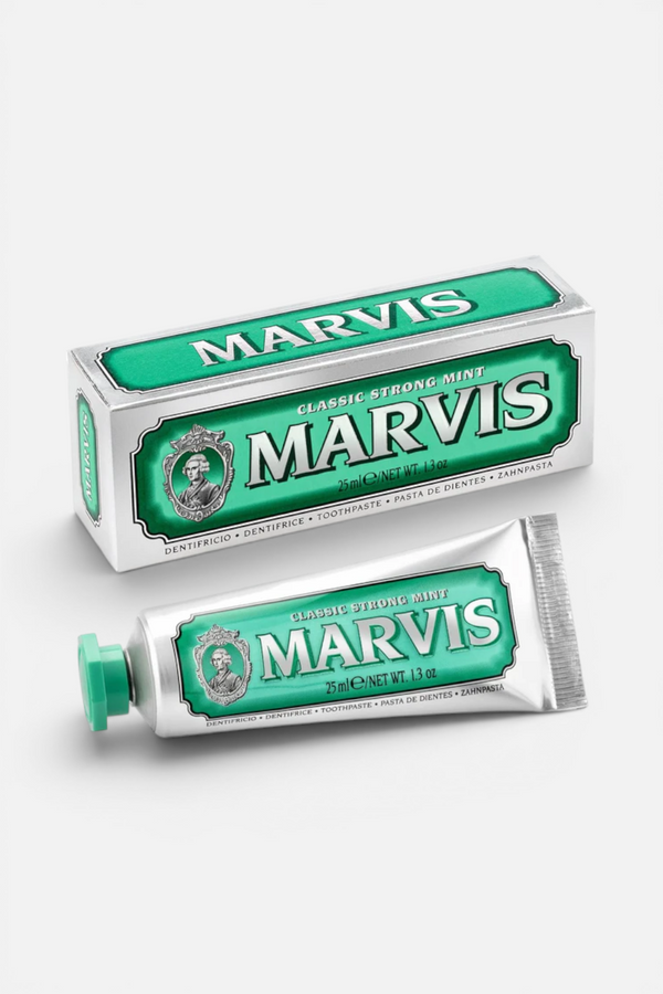 Marvis Travel Size Toothpaste in Classic Strong Mint