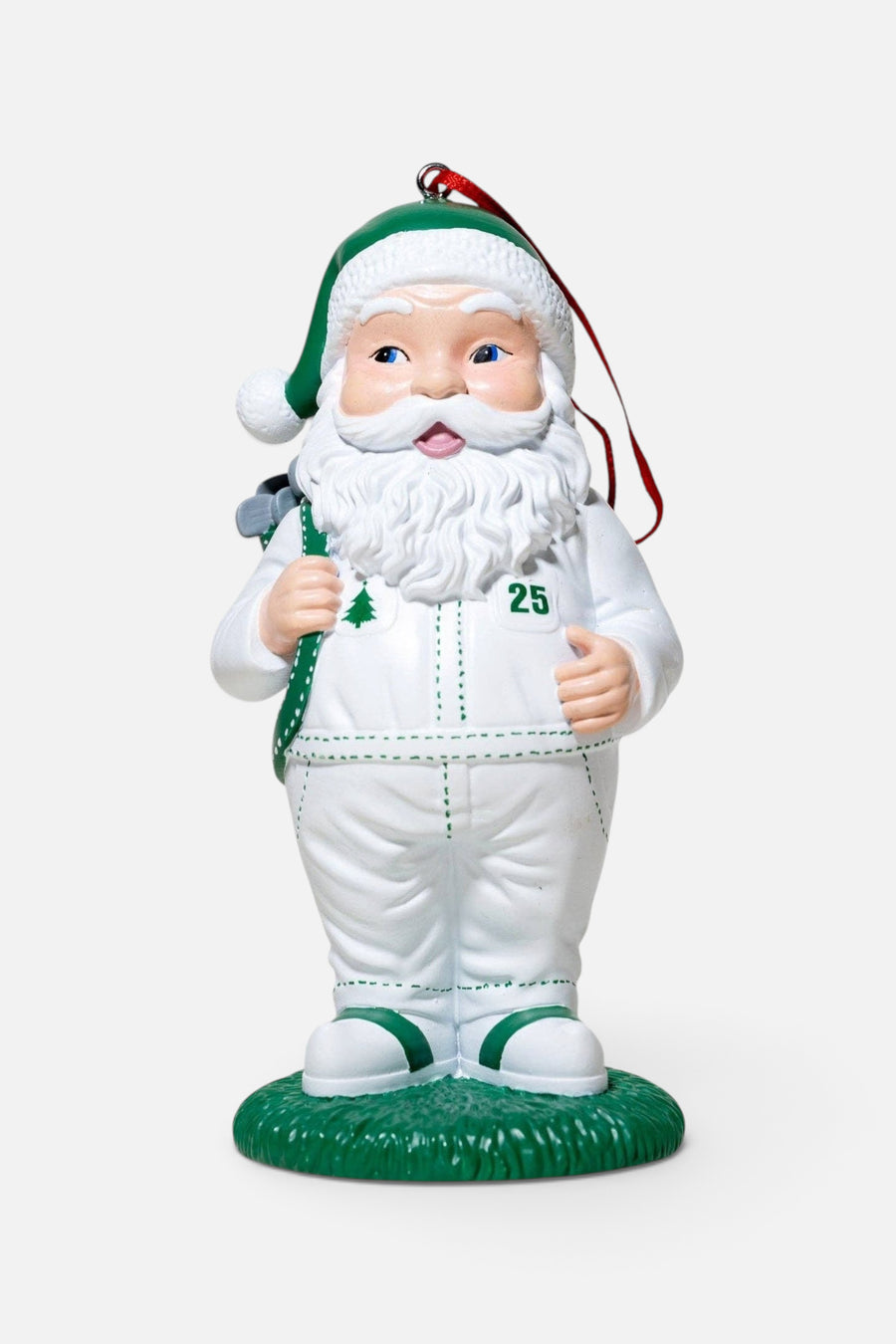Match South Santa Caddie Ornament – front view