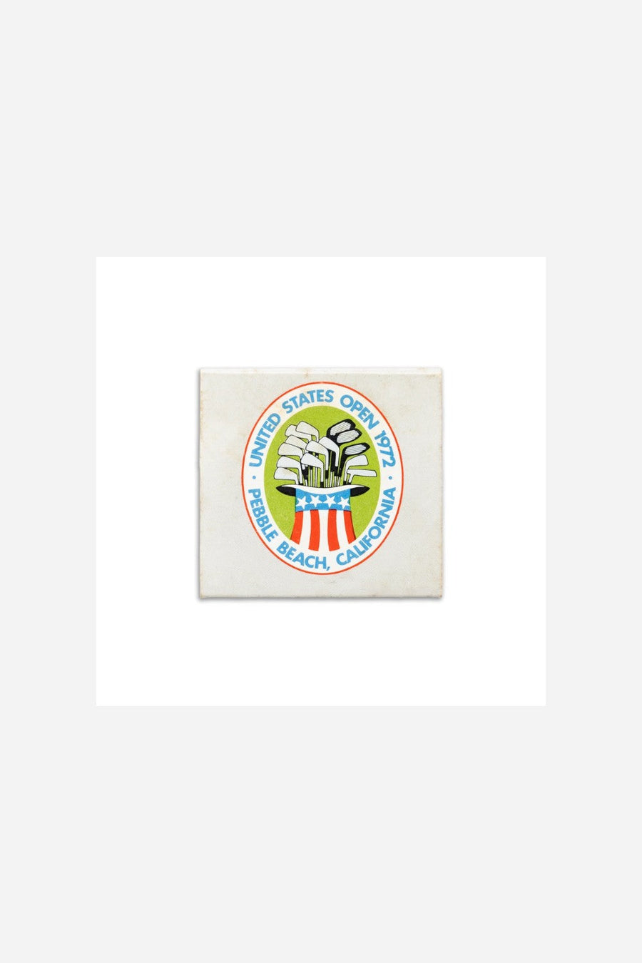 Match South US Open Vintage Print – back view