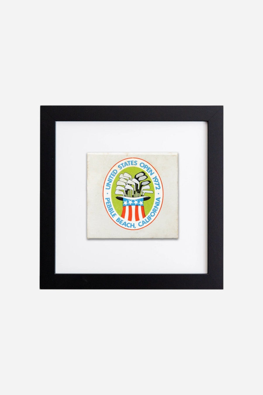 Match South US Open Vintage Print – front view