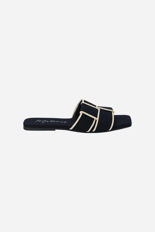 Matisse Biscayne Slide Sandal in Black