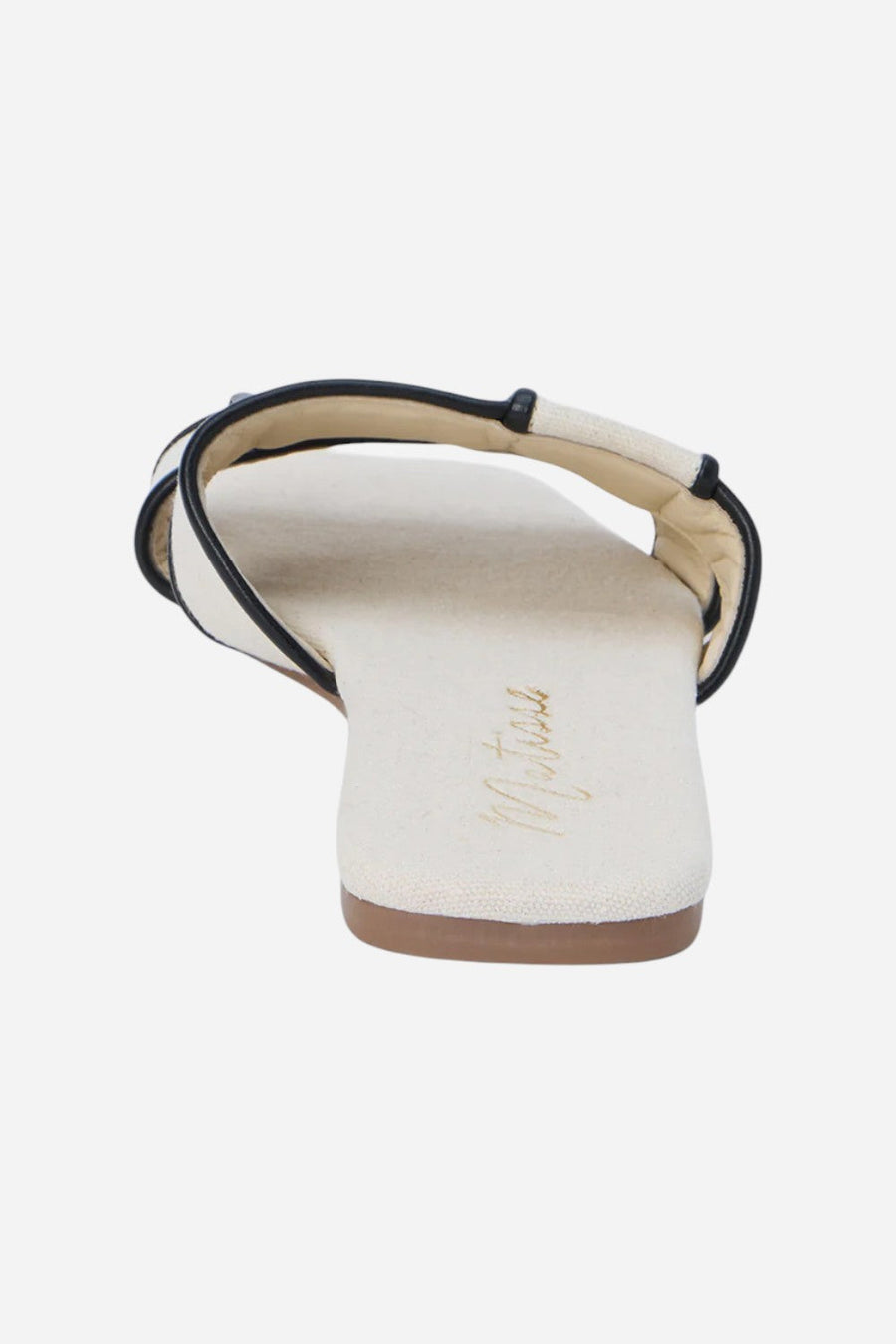 Matisse Biscayne Slide Sandal in Natural – flat lay