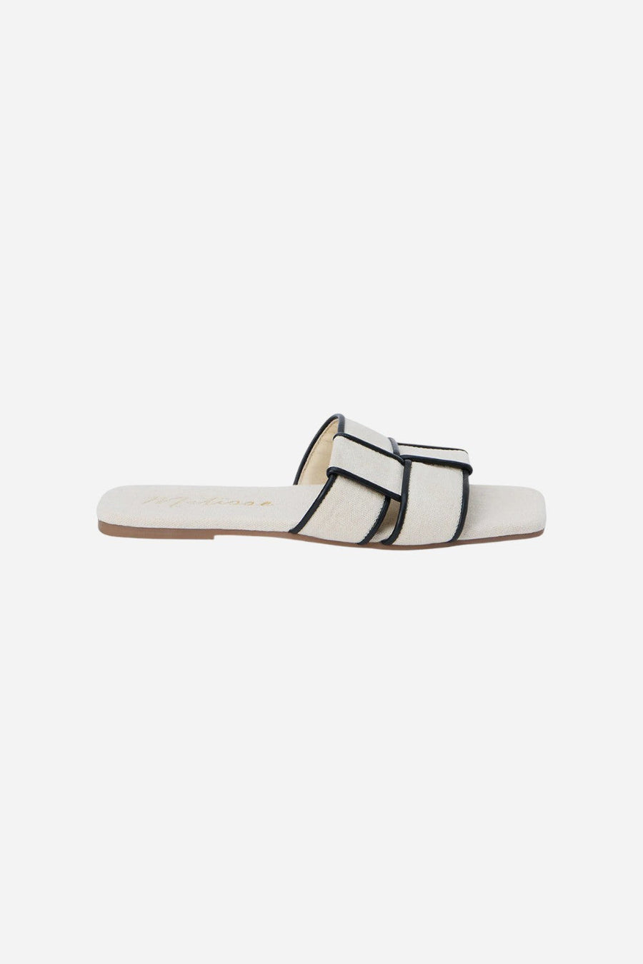 Matisse Biscayne Slide Sandal in Natural – front view