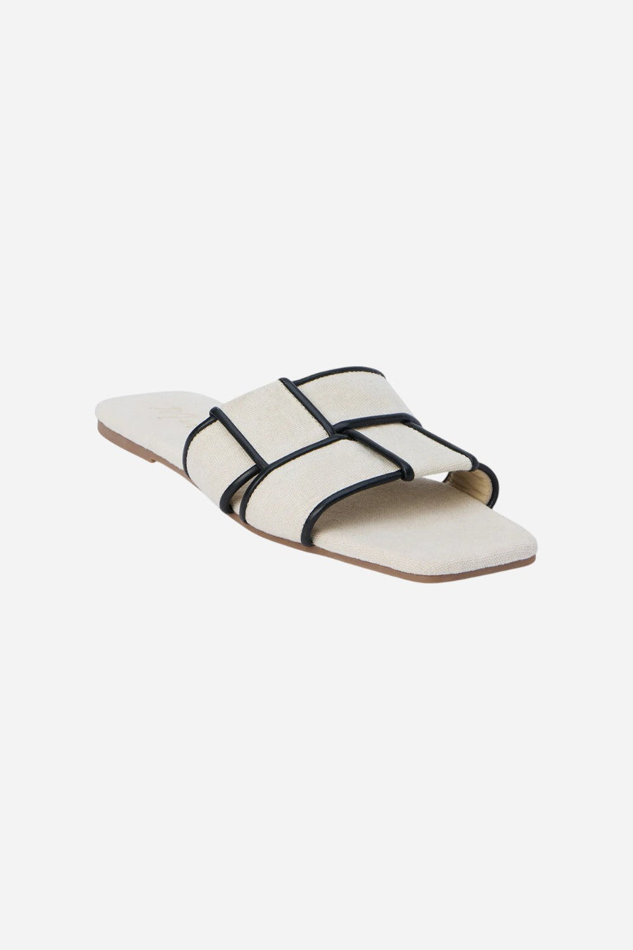 Matisse Biscayne Slide Sandal in Natural – side view
