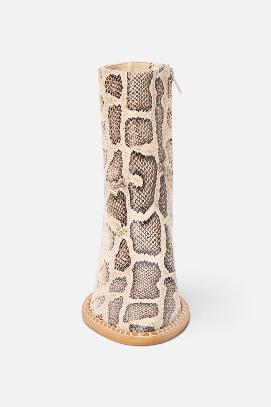 Matisse Caty Ankle Boot in Natural Multi Snake – detail