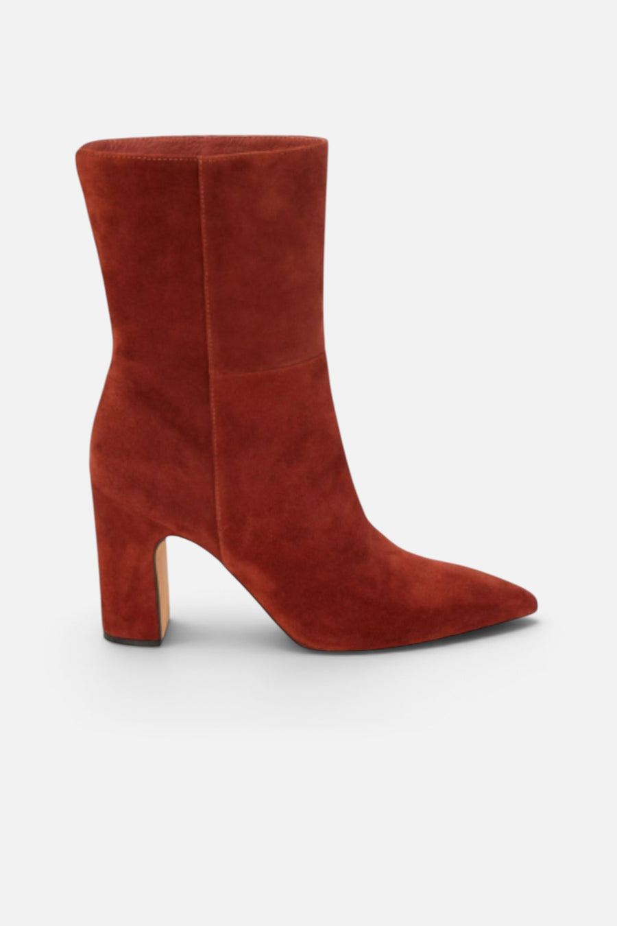 Matisse Celeste Boot in Rust Suede – side view
