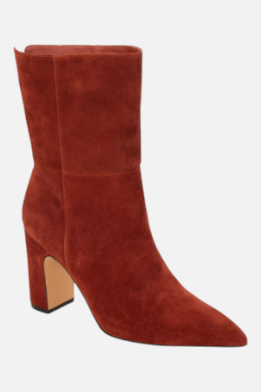 Matisse Celeste Boot in Rust Suede – side view