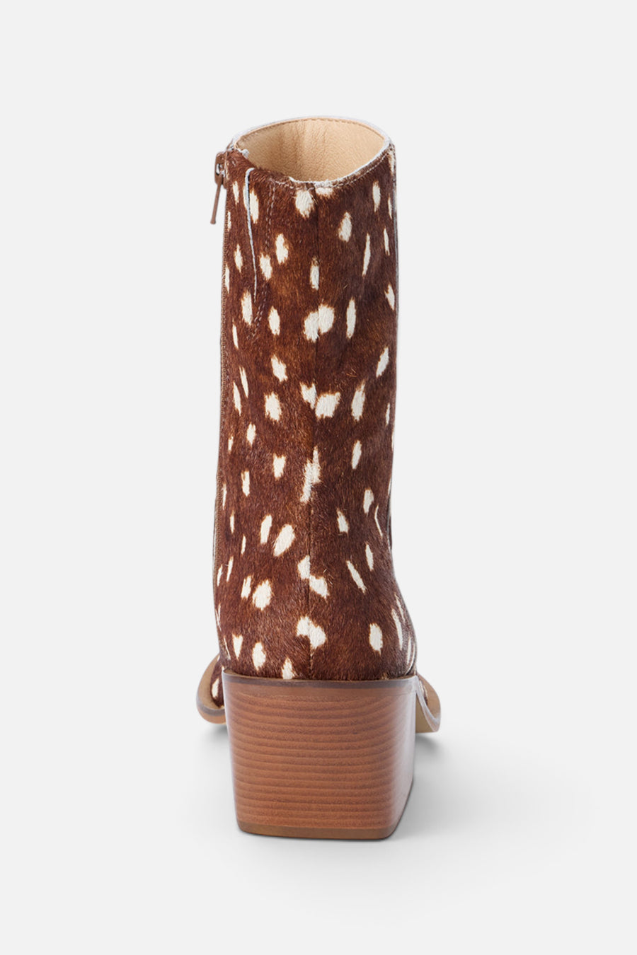 Matisse Cleo Ankle Boot in Bambi – back view