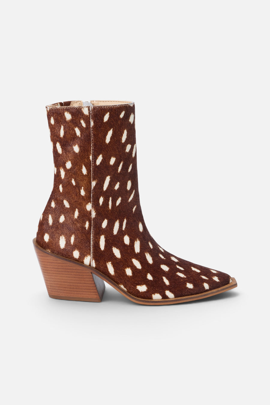 Matisse Cleo Ankle Boot in Bambi – side view