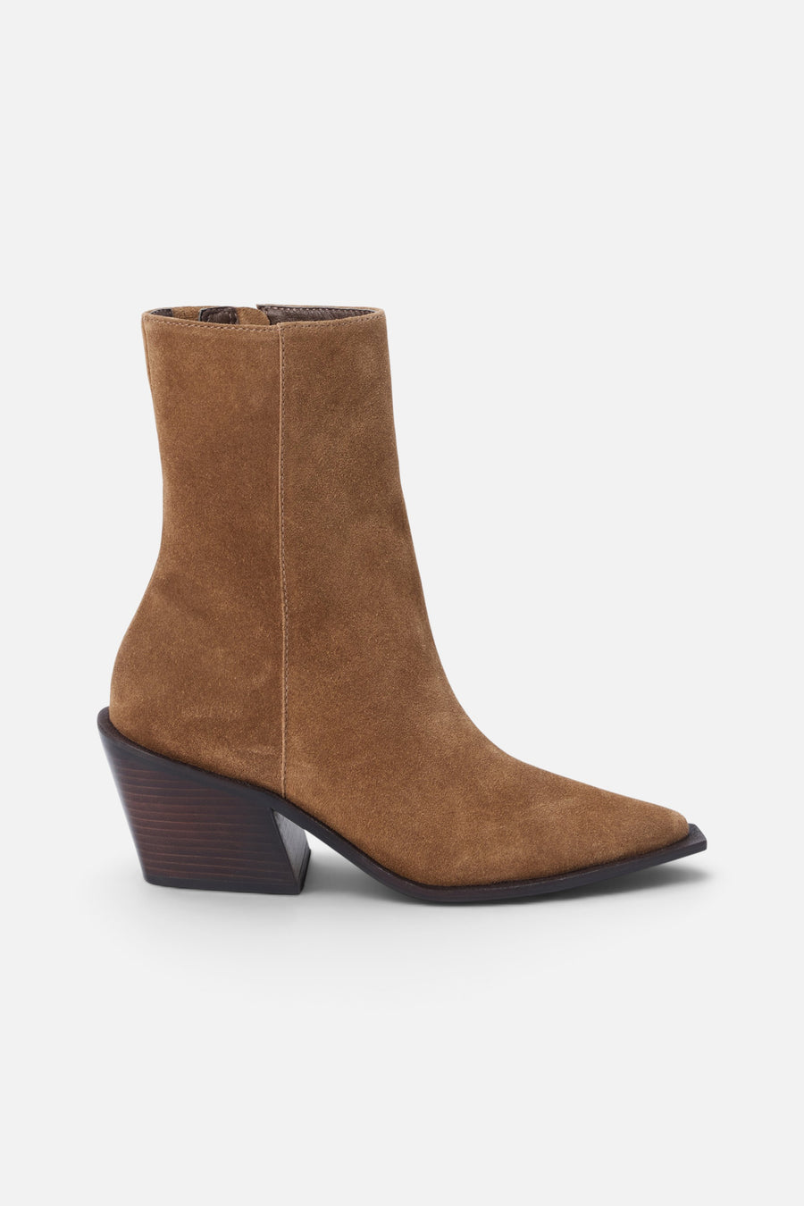 Matisse Cleo Ankle Boot in Brown – side view