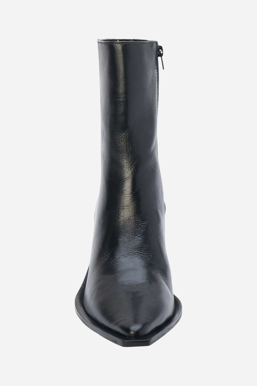 Matisse Cleo Pointed Toe Bootie in Black – side view