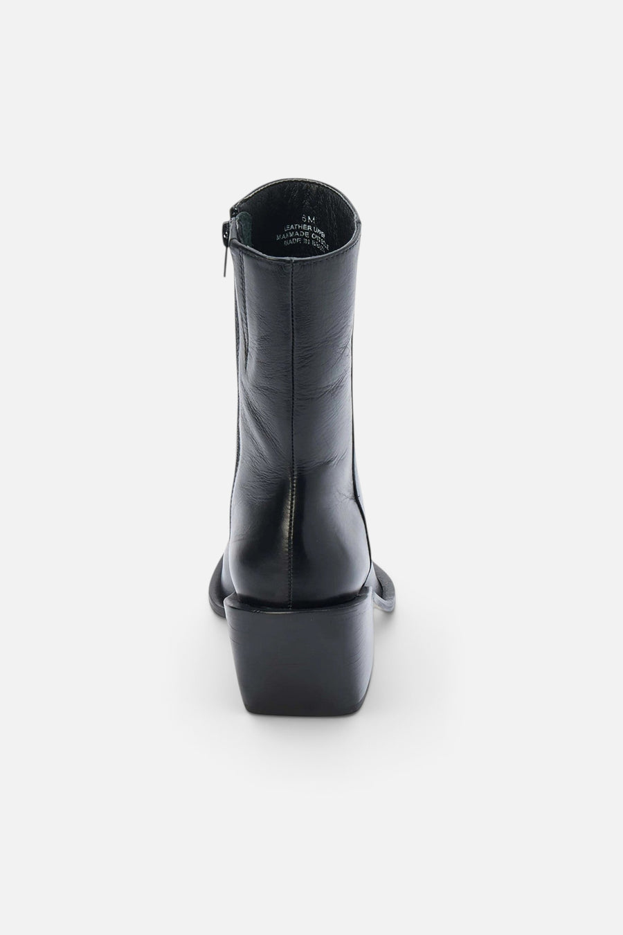 Matisse Cleo Pointed Toe Bootie in Black – side view